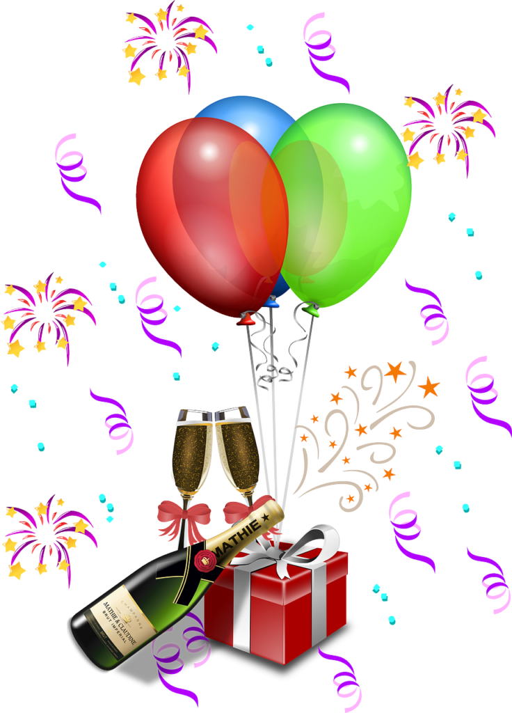 anniversary, balloons, bottle-157248.jpg